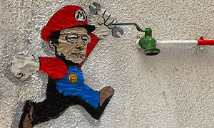 Barcellona, Super Mario Draghi ha gi&agrave; il suo ritratto