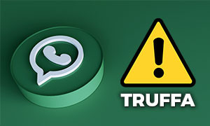 Consumatori su Sardegna truffa WhatsApp
