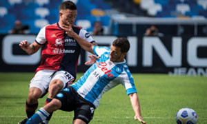 Cagliari, quello col Napoli &egrave; un punto che vale oro