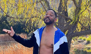 Anche Will Smith ha messo su un po&rsquo; di pancetta!