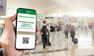 Covid: il green pass &egrave; la chiave per poter viaggiare