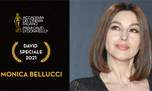 Monica Bellucci: vincitrice del David Speciale 2021