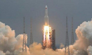 Rientro incontrollato del razzo spaziale cinese