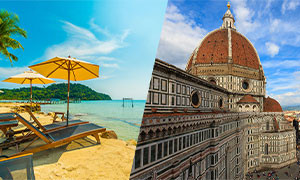 Estate 2021: gli italiani divisi tra mare e citt&agrave; d&rsquo;arte