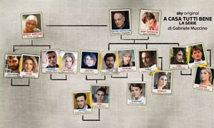 Emma Marrone sul set della miniserie &ldquo;A casa tutti bene&rdquo;