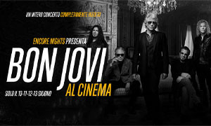 I Bon Jovi approdano al cinema con un film-concerto