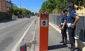Polizia Locale: rilevamento della velocit&agrave; a Cagliari nel mese di giugno 2021