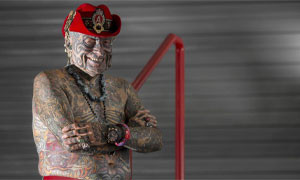 Addio all&rsquo;uomo pi&ugrave; tatuato d&rsquo;Italia, Angelo Piovano &egrave; morto a 85 anni