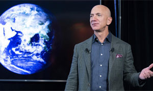 Primo viaggio nello spazio per Jeff Bezos, il fondatore di Amazon