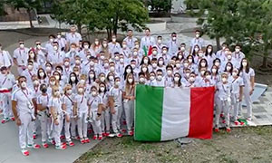 Auguri Presidente Mattarella: arriva da Tokyo il videomessaggio degli atleti