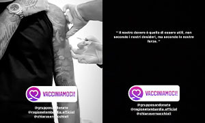 Achille Lauro, come Colapesce e Dimartino si vaccina #miamo