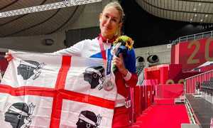 Oggi la&nbsp;bandiera sarda&nbsp;sventola insieme alla campionessa russa Vladlena Bobrovnikova