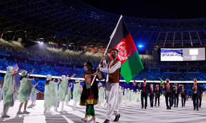 Alle Paralimpiadi sfila anche la bandiera dell'Afghanistan (ma senza atleti)