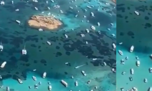 Le barche invadono La Maddalena, si scatena una bufera tra gli ambientalisti