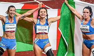Alle paralimpiadi di Tokyo storico podio azzurro per i 100 metri donna