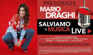 &ldquo;Capienza al 100%&rdquo;, lo chiede Laura Pausini a Mario Draghi sui social