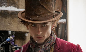 Ecco la prima foto di Timoth&eacute;e Chalamet nei panni di Willy Wonka