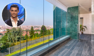 La mega villa di Ronaldo a Torino &egrave; in affitto: 1000 mq con spa, piscina e giardino