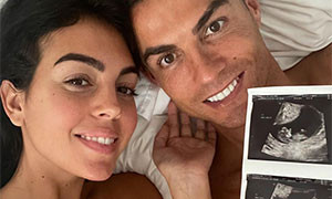 Cristiano Ronaldo e Georgina Rodriguez aspettano due gemelli