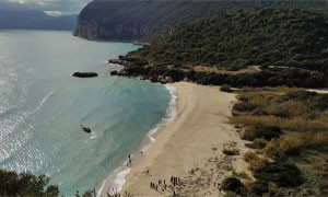 Le coste di Baunei nelle scene del film Red Notice