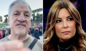 Selvaggia Lucarelli aggredita dai manifestanti No-vax: &quot;Mi ha dato una testata&quot;