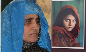 L'Italia mette in salvo Sharbat Gula, bimba simbolo dei conflitti afghani