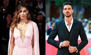 Belen paparazzata mano nella mano con l'attore Michele Morrone