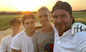 Brooklyn, Romeo e Cruz: i ragazzi Beckham sono sempre pi&ugrave; modaioli