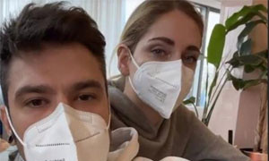 Fedez e Chiara Ferragni positivi al covid