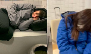 &ldquo;Mio figlio in vacanza in Finlandia positivo al Covid, chiuso in quarantena in bagno all&rsquo;aeroporto&rdquo;