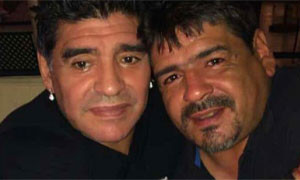 Un altro lutto per la famiglia Maradona: &egrave; morto Hugo, fratello di Diego Armando