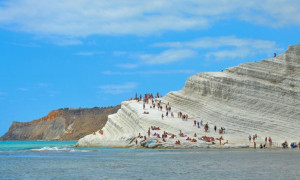 Scala dei Turchi: ecco chi sono gli autori del raid