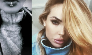 Ilary Blasi sfoggia il &ldquo;Lip Ring&rdquo; di Chanel, il nuovo gioiello per le labbra