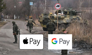 Apple e Google: le 'sanzioni' del Web contro la Russia