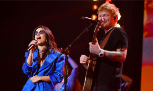 Ed Sheeran e Camila Cabello sono le star del concerto a favore dei rifugiati ucraini