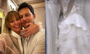 Federica Pellegrini alle prese con la scelta dell'abito da sposa