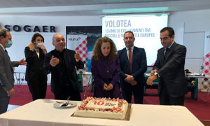 Volotea festeggia il suo decimo anniversario in Sardegna