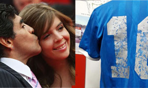 Dalma Maradona: &quot;Quella all'asta non &egrave; la maglia della 'Mano de Dios'&quot;