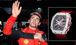 Leclerc vittima di uno scippo a Viareggio: rubato l'orologio da migliaia di euro