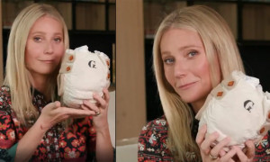 Gwyneth Paltrow e l'idea dei pannolini di lusso con pietre preziose