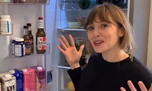 La birra Ichnusa nel frigo di Wanda di Doctor Strange