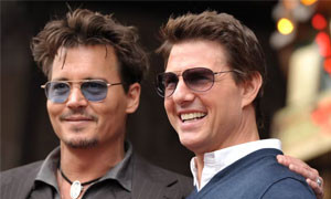 Tom Cruise batte Johnny Depp
