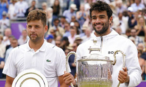 Tennis, Matteo Berrettini riconquista il Queen&rsquo;s