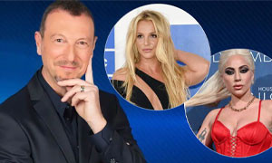 Sanremo 2023: Amadeus vuole Britney Spears e Lady Gaga