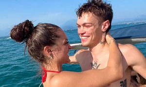 Blanco pubblica la prima foto ufficiale con Martina Valdes