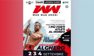 Arrivano ad Alghero i pi&ugrave; grandi atleti del CrossFit con il Wod War 4 Mori