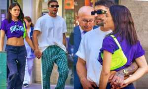 Elodie e Iannone coppia fissa: i due paparazzati per le strade di Madrid