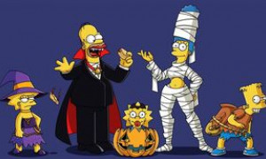 Halloween, i Simpson omaggiano &quot;Death Note&quot; e diventano un anime giapponese