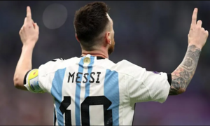 Messi in imbarazzo per il ringraziamento della giornalista Martinez