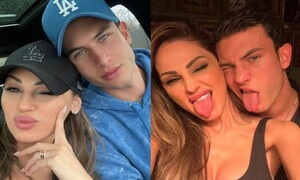 Anna Tatangelo e il nuovo compagno Mattia Narducci